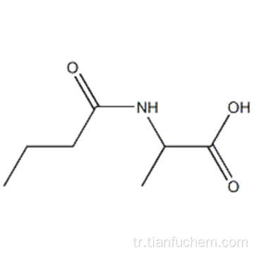 Alanin, N- (1-oksobütil) - CAS 59875-04-6